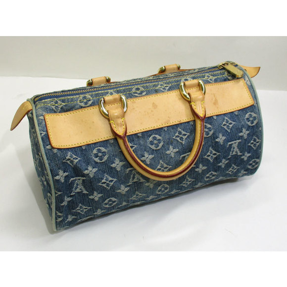 Louis Vuitton Neo Speedy Denim Monogram Mini Shoulder Bag - Picture 2 of 7